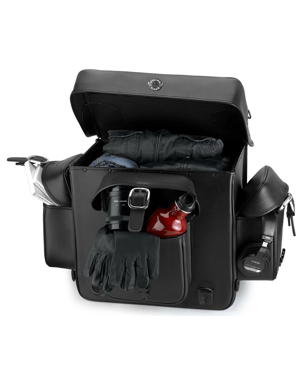 Viking Revival Series Large Motorcycle Tail Bag 3 Viking Revival Series Large Motorcycle Tail Bag - Image 3