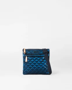 Midnight Liquid Metro Flat Crossbody
