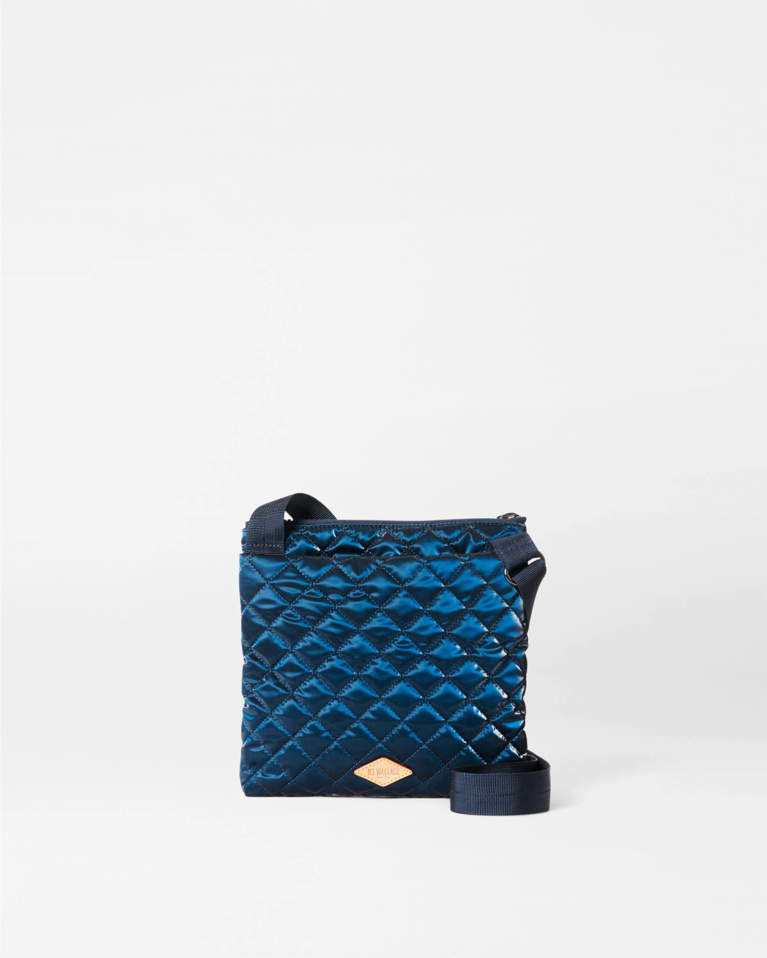 Midnight Liquid Metro Flat Crossbody 3 Midnight Liquid Metro Flat Crossbody - Image 3