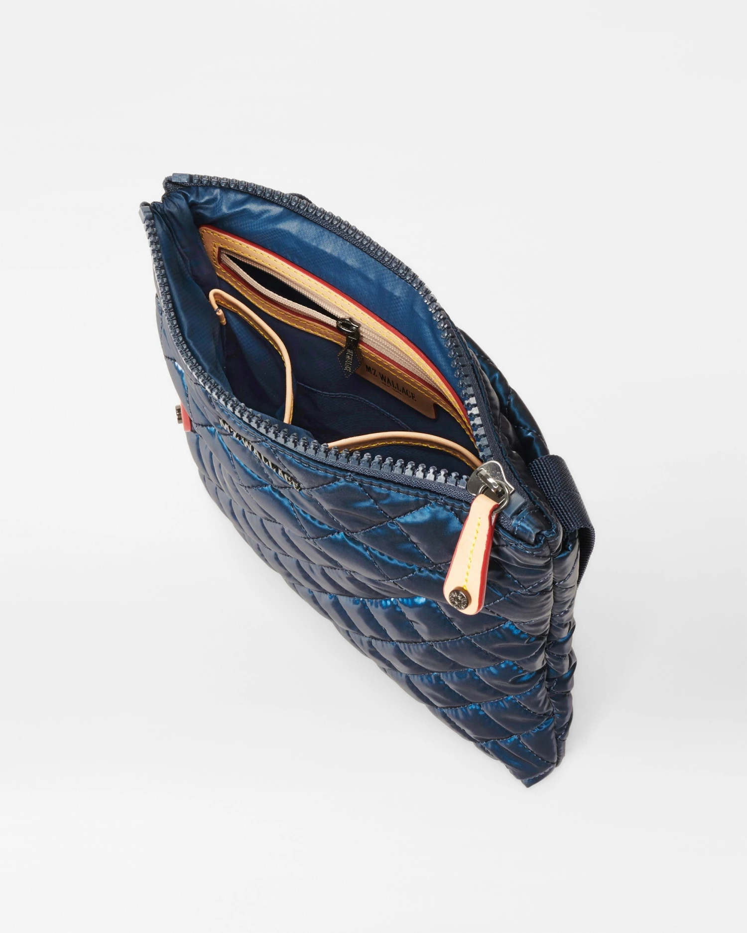 Midnight Liquid Metro Flat Crossbody 4 Midnight Liquid Metro Flat Crossbody - Image 4