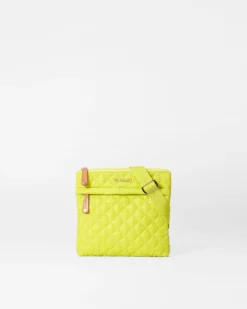 STYLE SELECTIONS Sales 37 Acid Yellow Metro Flat Crossbody