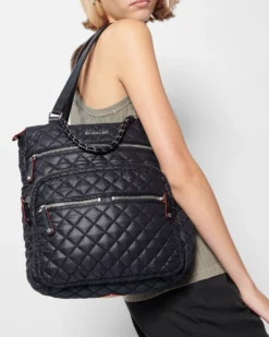 Black Crosby Magazine Tote 9 Black Crosby Magazine Tote -US Suitcase Sales Store 1391C1590 A10