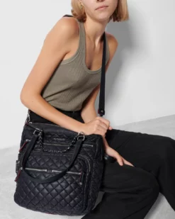 Black Crosby Magazine Tote 13 Black Crosby Magazine Tote -US Suitcase Sales Store 1391C1590 A13