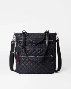 Black Crosby Magazine Tote