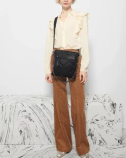 Black Madison Flat Crossbody 9 Black Madison Flat Crossbody -US Suitcase Sales Store 1413B1682 A12