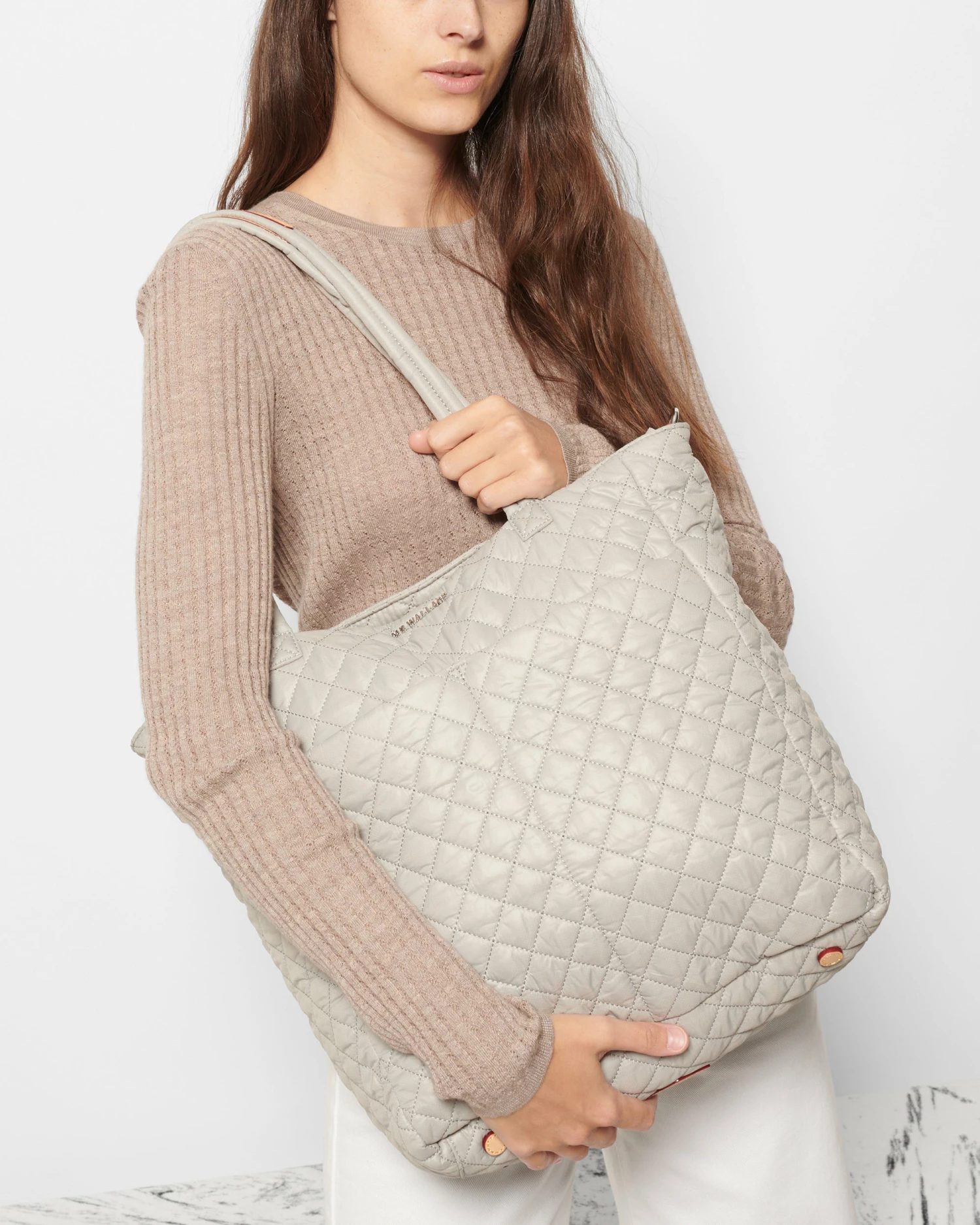 Pewter Large Metro Quatro Tote 2 Pewter Large Metro Quatro Tote - Image 2