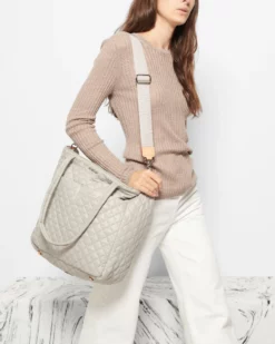 Pewter Large Metro Quatro Tote 8 Pewter Large Metro Quatro Tote -US Suitcase Sales Store 1430X1893 A11