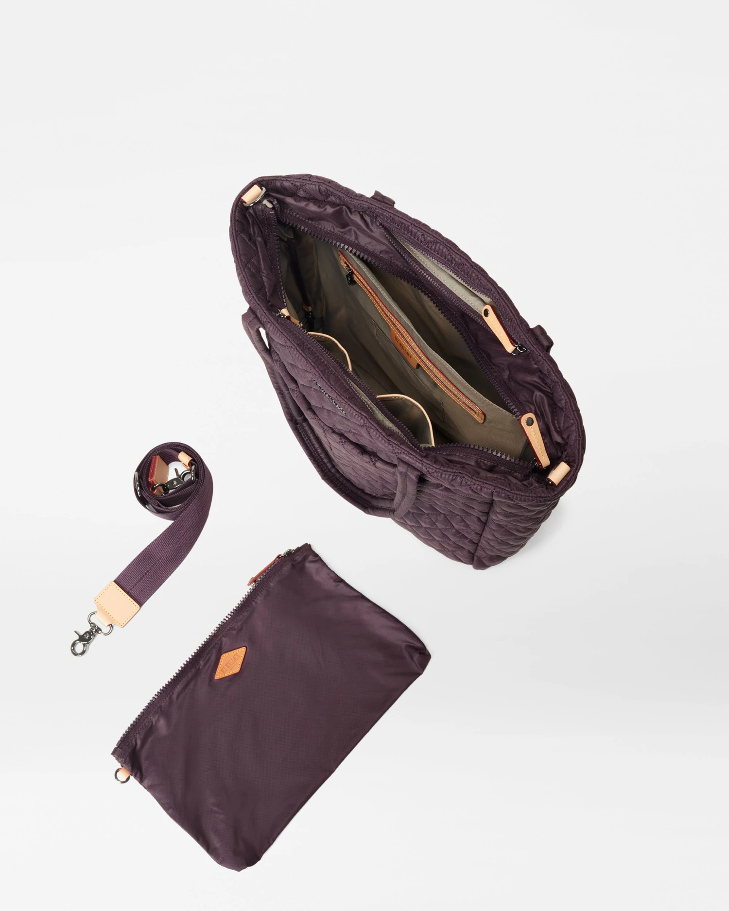 Raisin Large Metro Quatro Tote 3 Raisin Large Metro Quatro Tote - Image 3