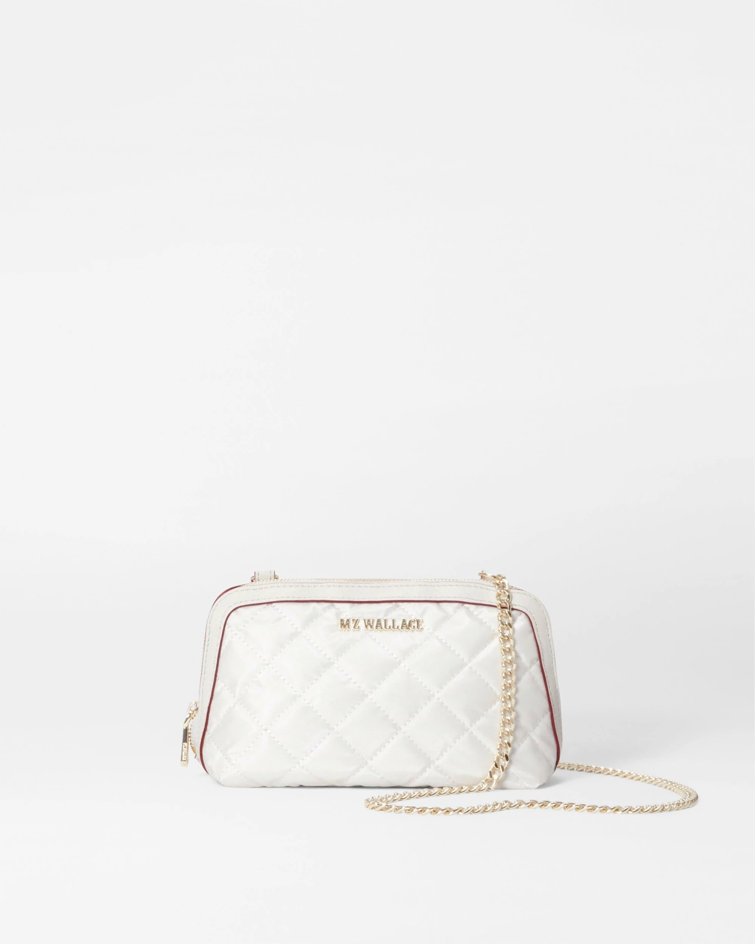 Pearl Metallic Small Emily Crossbody 1 Pearl Metallic Small Emily Crossbody