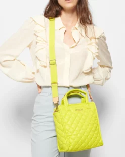 STYLE SELECTIONS Sales 39 Acid Yellow Mini Box Tote