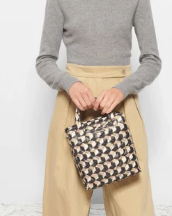 STYLE SELECTIONS Sales 47 Autumn Geo Mini Metro Box Tote
