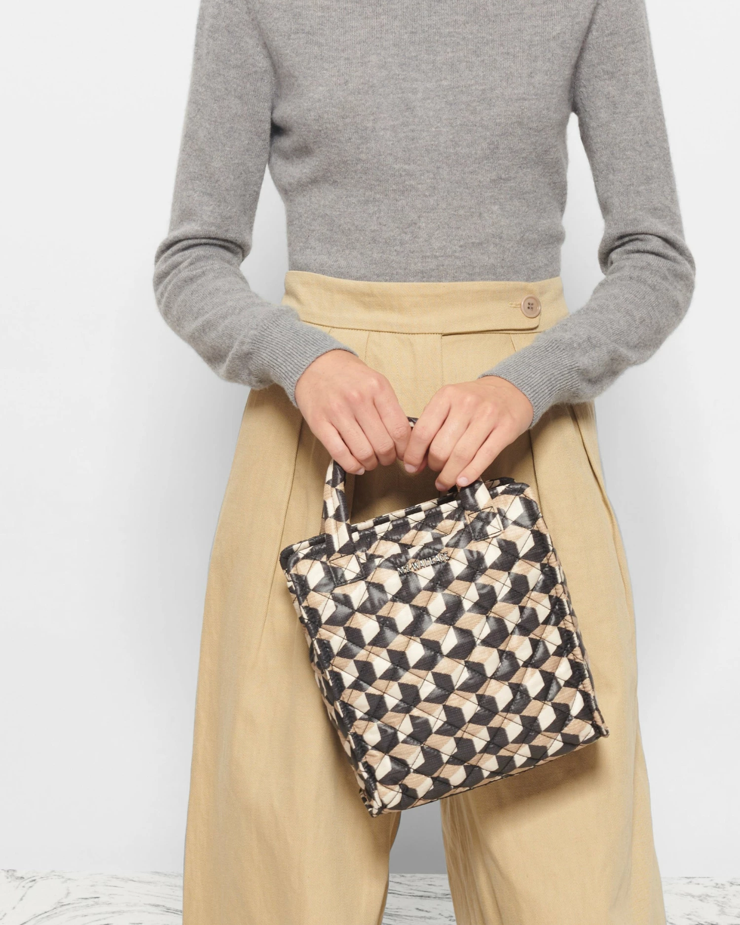 Autumn Geo Mini Metro Box Tote 1 Autumn Geo Mini Metro Box Tote