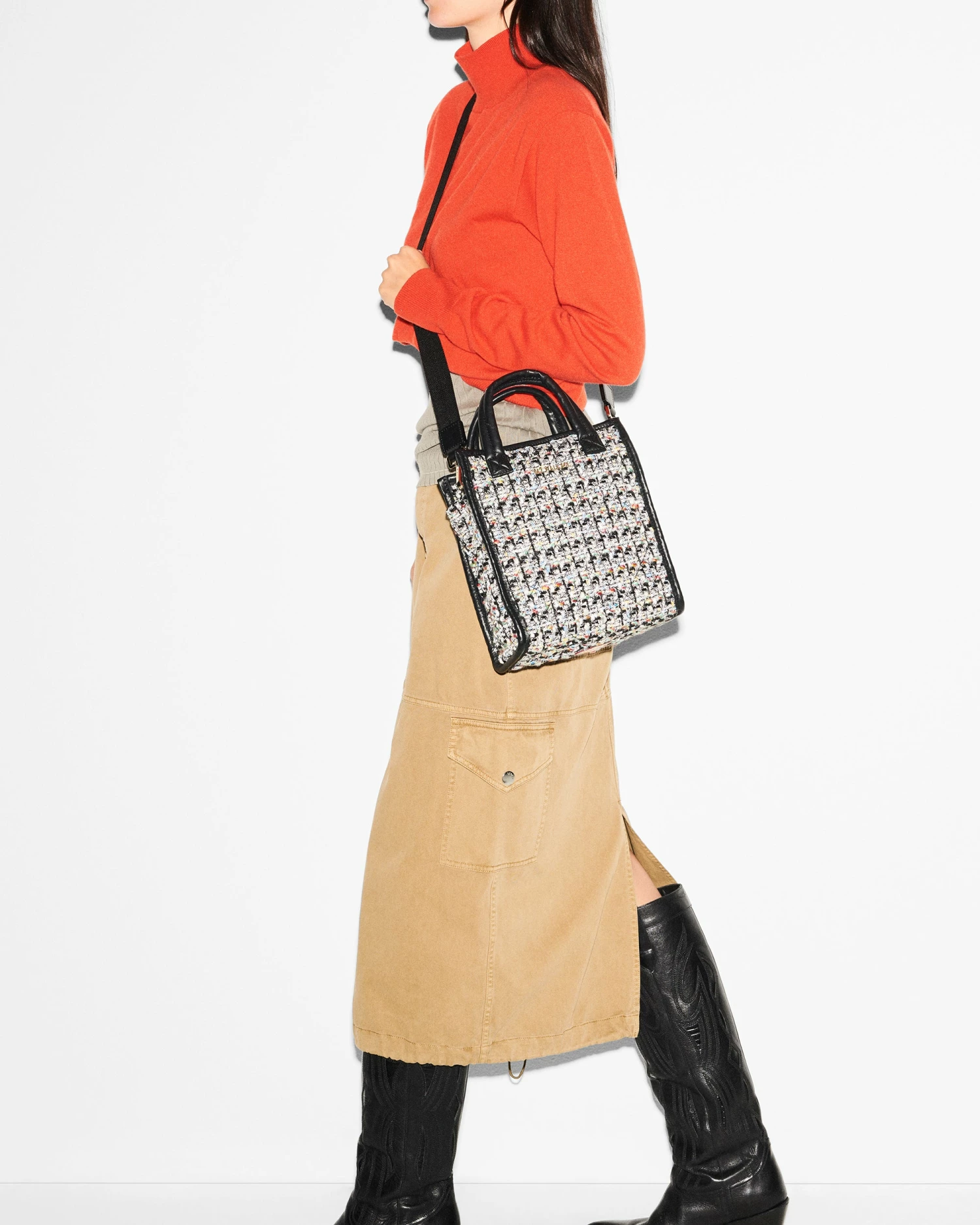 Boucle Mini Metro Box Tote 5 Boucle Mini Metro Box Tote - Image 5