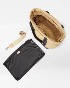 Camel & Black Medium Empire Tote 10 Camel & Black Medium Empire Tote -US Suitcase Sales Store 1450x1980 A3