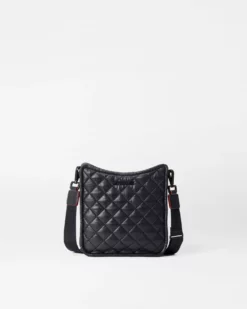 Black Small Metro Box Crossbody