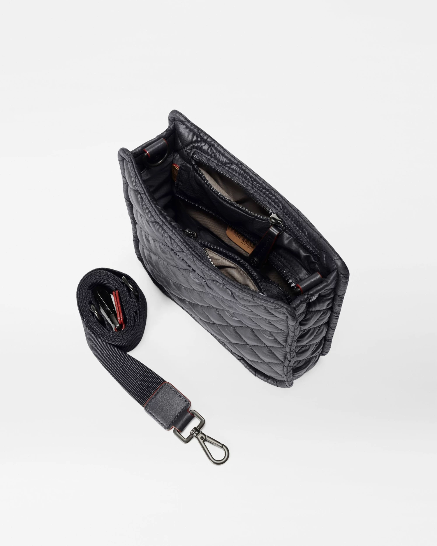 Black Small Metro Box Crossbody 4 Black Small Metro Box Crossbody - Image 4