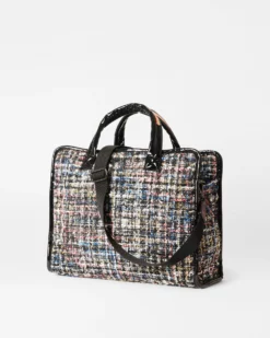 Midnight Sparkle Boucle Medium Metro Box Tote -US Suitcase Sales Store 1479X1956 A2