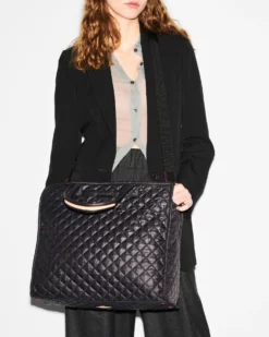 Black Large Metro Box Tote II -US Suitcase Sales Store 1499X1590 A11