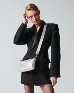 Silver Sequin Crosby Trois Crossbody -US Suitcase Sales Store 1503N1948 A12