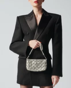 Silver Sequin Crosby Trois Crossbody -US Suitcase Sales Store 1503N1948 A13