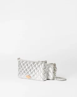 Silver Sequin Crosby Trois Crossbody -US Suitcase Sales Store 1503N1948 A2