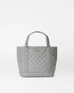 Silver Reflective Small Empire Tote
