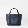 Navy & Black Small Empire Tote
