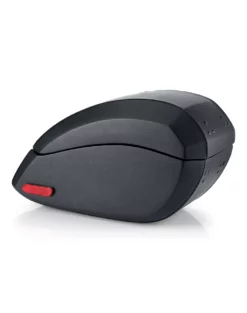 Viking Phantom Large Leather Wrapped Motorcycle Hard Saddlebags