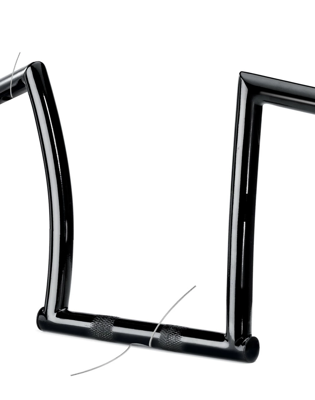 Viking Iron Born 9" Handlebar For Harley Dyna Low Rider FXDL Gloss Black 5 Viking Iron Born 9" Handlebar For Harley Dyna Low Rider FXDL Gloss Black - Image 5