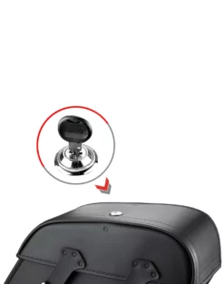 Viking Raven Large Universal Motorcycle Leather Saddlebags -US Suitcase Sales Store VikingBags Raven Medium Double Strap Leather Motorcycle Saddlebags 97172.1656445857