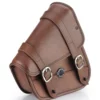 Sportster Specific Brown Motorcycle Swing Arm Bag