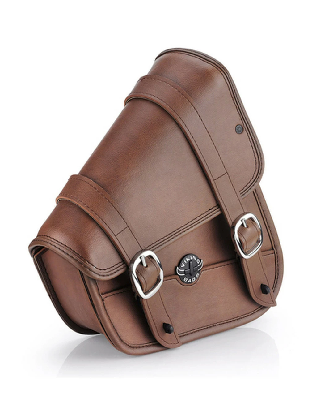 Sportster Specific Brown Motorcycle Swing Arm Bag