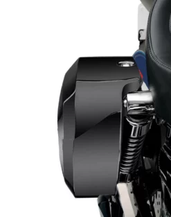 Viking Lamellar Raven Extra Large Universal Shock Cut-out Painted Motorcycle Hard Saddlebags -US Suitcase Sales Store Viking Lamellar Large Painted Shock Cutout Hard Saddlebags 2 84710.1657887218