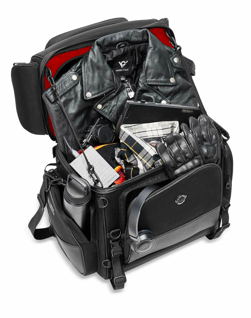 Viking Voyage Premium XL Motorcycle Tail Bag - Image 4