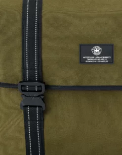 Viking Duo-tone Medium Motorcycle Messenger Bag Green/Black -US Suitcase Sales Store bag 1 31780.1656691334