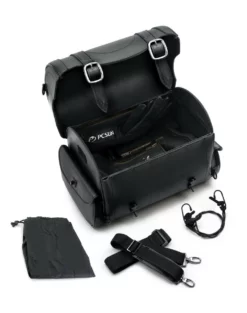 Viking Century Medium Leather Motorcycle Trunk Bag 6 Viking Century Medium Leather Motorcycle Trunk Bag -US Suitcase Sales Store century black leather plain motorcycle tail bag 43853.1654274210