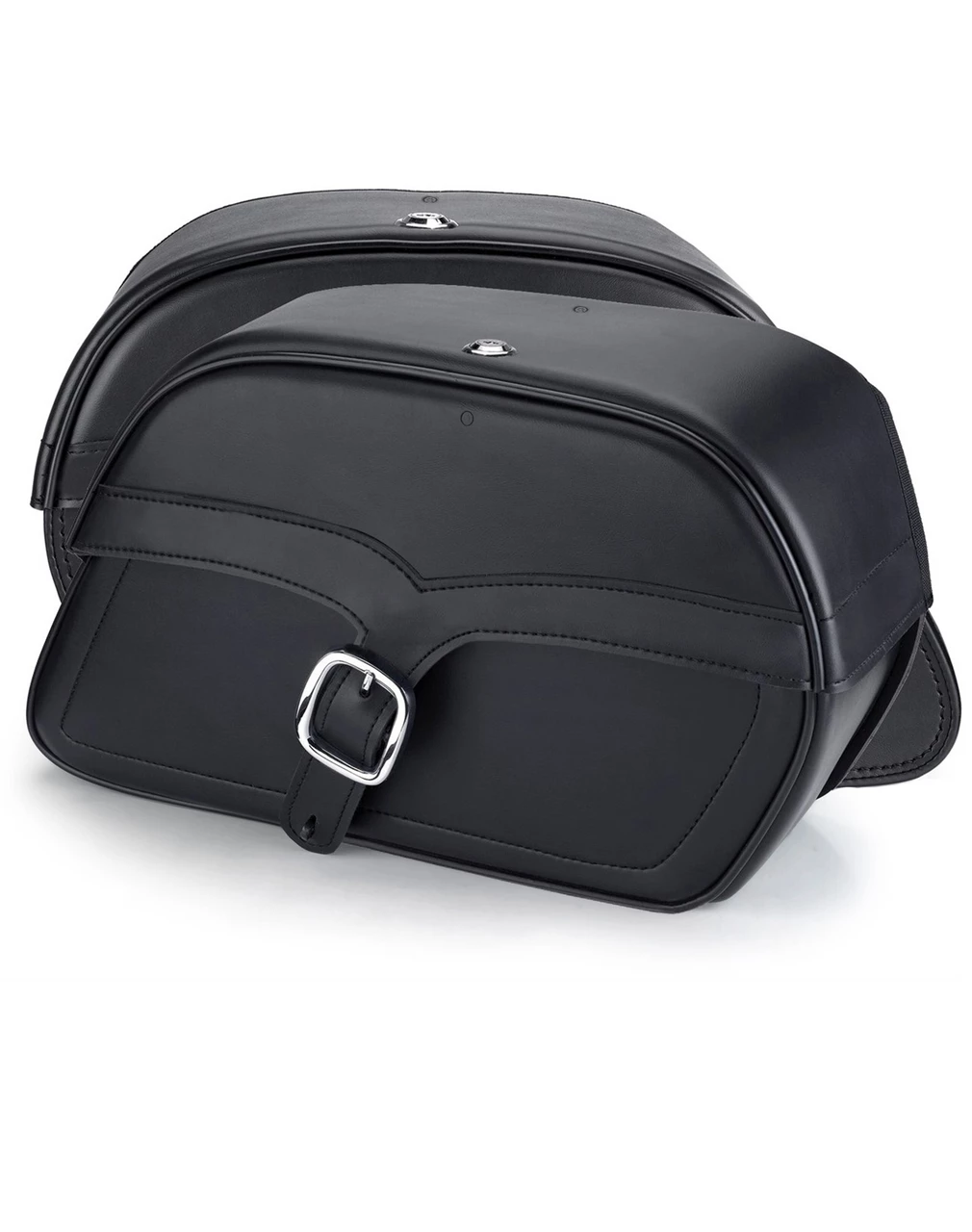 Viking Vintage Medium Leather Motorcycle Saddlebags 3 Viking Vintage Medium Leather Motorcycle Saddlebags - Image 3