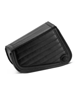 Viking Iron Born Horizontal Stitch Leather Motorcycle Swing Arm Bag For Harley Davidson Sportster