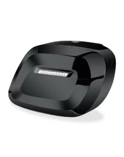 Viking Lamellar Raven Extra Large Universal Shock Cut-out Painted Motorcycle Hard Saddlebags