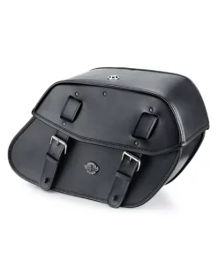 Viking Odin Large Universal Leather Motorcycle Saddlebags