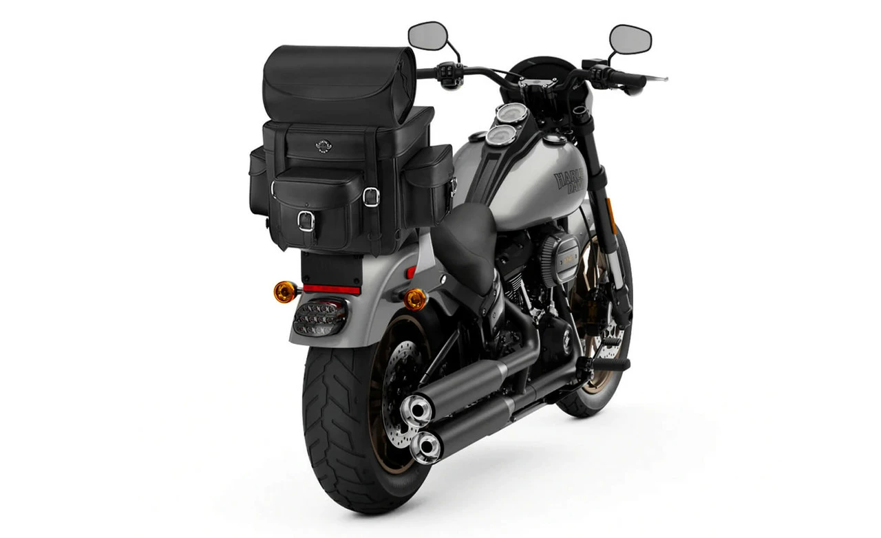 Viking Revival Series Large Motorcycle Tail Bag 2 Viking Revival Series Large Motorcycle Tail Bag - Image 2